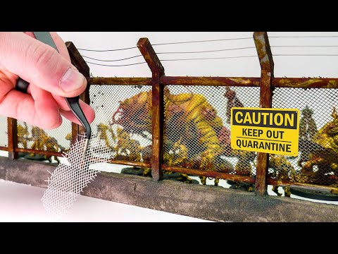 Making Cheap WARHAMMER Fences that look Awesome