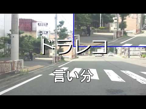 【ドラレコ　言い分】20190718　老害！自転車同士の衝突　プリウスの小競合い　必死の信号無視　ブロックしてるのと同じですよ