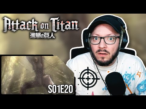 Das ERSTE MAL Attack on Titan 1x20 | "Erwin Smith" | Reaction