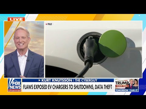 Cybersecurity Risks Discovered in EV Chargers | Kurt the CyberGuy