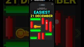 Mini Game Today 21 December Hamster Kombat How To Solve Mini Game Puzzle in Hamster Kombat (100%)