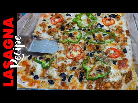 Lasagna Recipe Step By Step | How To Make Lasagna At Home | Lasagna Banane Ka Tarika