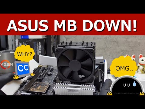 ASUS DOWN! #1 | Motherboard failure | ProArt B550 + Lian-Li O11 Air mini