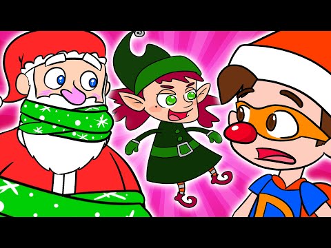 Drew Rescues Santa & Saves the Holidays 🎅 Cool School Cartoons 🎄