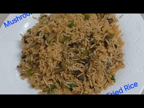 Mushroom Fried rice Recipe/காளான் fried Rice  at Home/Fried rice Recipes /@ambikassamayal