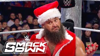 Carmelo Hayes, Braun Strowman Continue Their Battle | WWE SmackDown Highlights 12/20/24 | WWE on USA