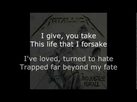 Metallica - Harvester Of Sorrow Lyrics (HD)