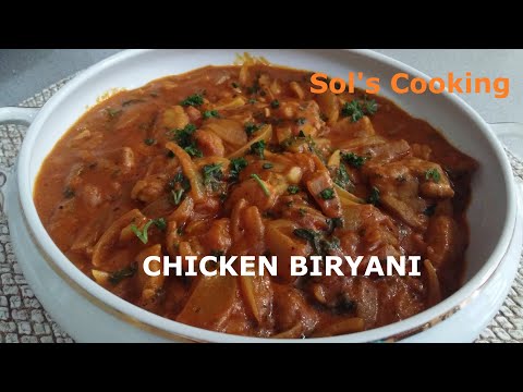 HOW TO COOK CHICKEN BIRYANI (SIMPLE VERSION)   WITH COCONUT CREAM AND PEANUT BUTTER