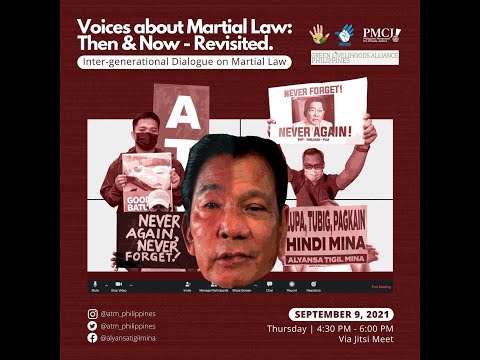 Voices about Martial Law:Then and Now - Revisited