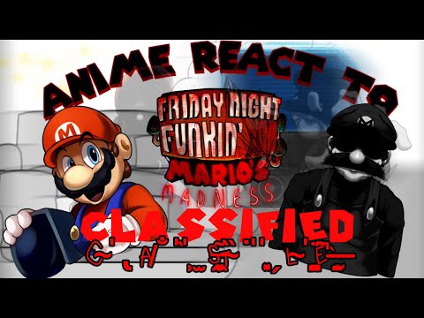 Anime Characters react to Mario's Madness V2 ||Part  5 out of ???||