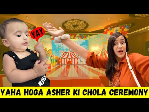 ASHER ka CARNIVAL Ready! Guests, Venue & Gifts for CHOLA CEREMONY