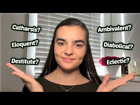 ASMR Multiple Choice Vocabulary Trivia | Can You Guess What These Words Mean?