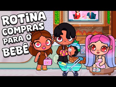 ROTINA PRESENTES PARA O PRIMO BEBÊ | AVATAR WORLD ROTINAS e HISTÓRIAS