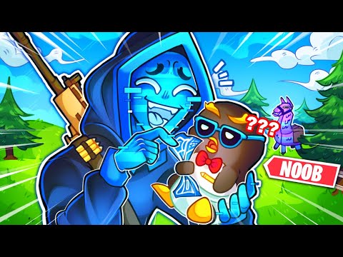 Fortnite NOOB plays for the first time in 5 YEARS!