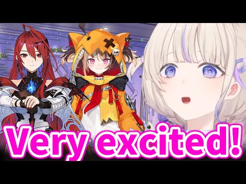 Hajime got very exited with new EN members' debut streams【Hololive/Eng sub】