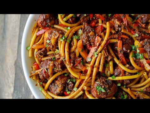 🇹🇹The Most Delicious Stewed Chicken with Macaroni & Veggies!