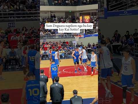 Sam Deguara napikon nga ba kay Kai Sotto? #gilaspilipinas #kaisotto #gilas #gilasupdate #pba#deguara