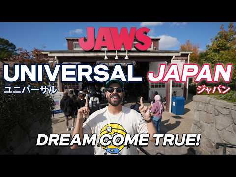 A Day At Universal Studios JAPAN! Riding JAWS Again & Super Nintendo World