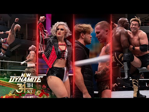 See how Dynamite on 34th St. Fires Up for Worlds End! | 12/25/24 AEW Dynamite Highlights