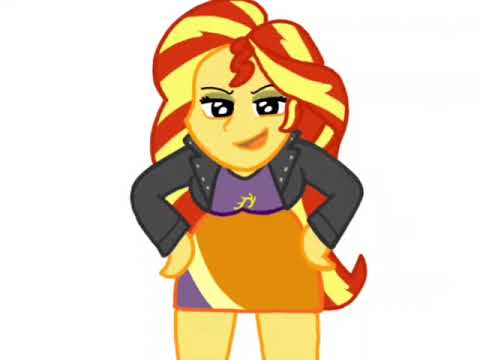 Sunset Shimmer She Hulk Transformation (for @justuju) #mylittlepony