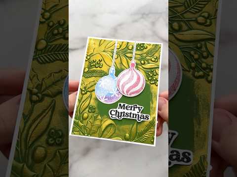 You NEED To Try This EASY DIY Christmas Card! - ASMR Crafting #asmr #asmrsounds #craft