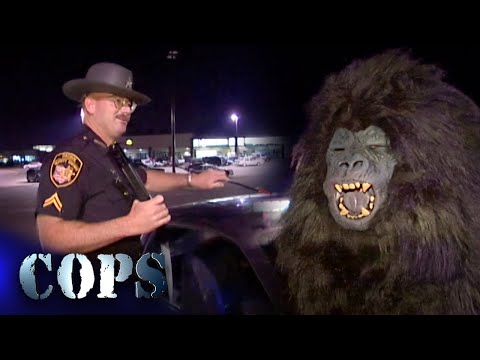 Full Episode: Ohio Corporal Assists Man in Gorilla Costume | Cops TV Show