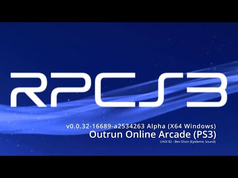 Mark Plays... Outrun Online Arcade (PS3) With RPCS3 Emulator On Windows - My 🔝Top Racing Games🔝