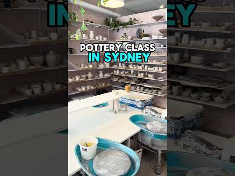 Trying pottery for the first time