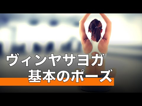 【ヨガ】ヴィンヤサヨガ基本のポーズ