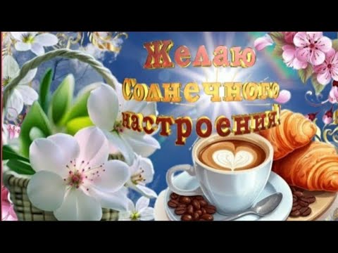 Пусть с самого утра случаются приятные чудеса!  🌷🌺🌈 ХОРОШЕГО ДНЯ! #пожелания #МУЗЫКАЛЬНАЯОТКРЫТКА