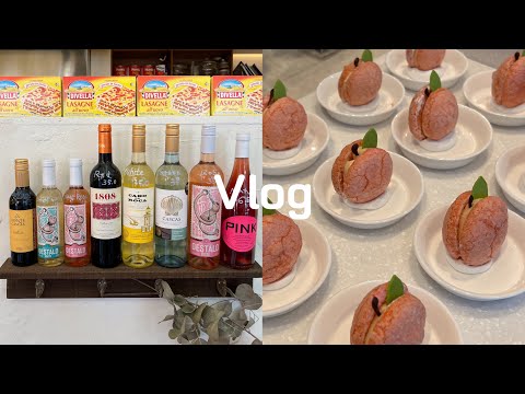 주말 vlog | 성수동 나들이 | 라자냐 러버들의 성지😋 피키니키 라자냐 | 보마켓 | 그랜드인터콘티넨탈 뷔페 | 그랜드 키친 | 김두부조림 | 여름 영화 콜바넴💙