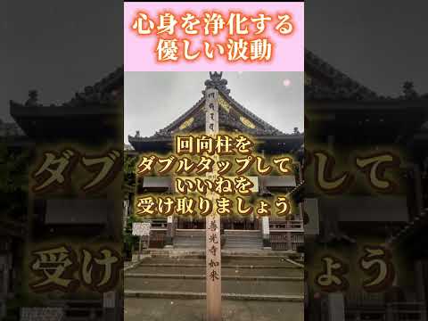 【10秒参拝】疲れを癒やす、浄化の波動を回向柱からお受け取りください。