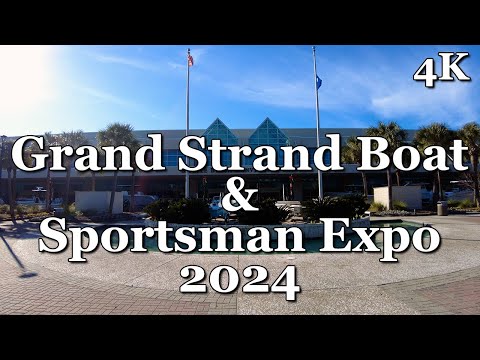 Walking Through the Grand Strand Boat & Sportsman Expo