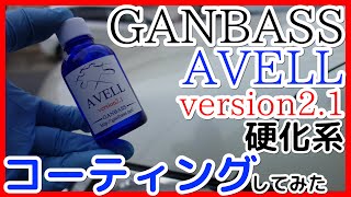 GANBASS AVELL2.1硬化系コーティングでヌルテカボディにしてみた