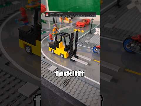 Lego CITY Gaming PC Build | FORKLIFT #lego #pc #legocity