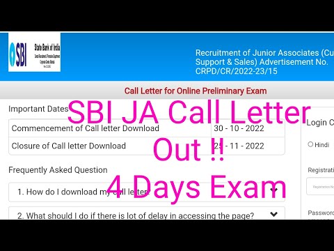 SBI Clerk Admit card out !! Surprise for Candidates!!