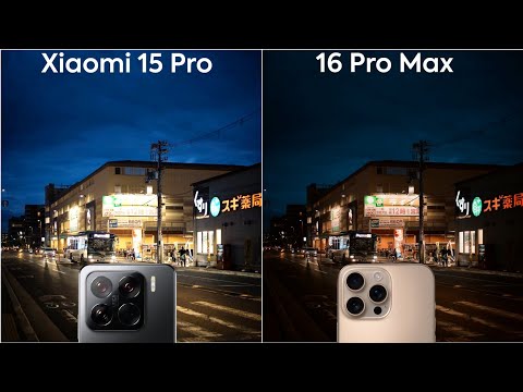 Xiaomi 15 Pro vs iPhone 16 Pro Max Camera Test Comparison