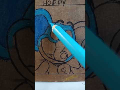 Desenhando o bubba bubbaphant - smiling critters- poppy playtime #shortsvideo