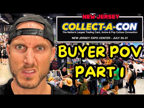 Buying Rare Vintage Pokemon Cards at New Jersey Collect-A-Con!