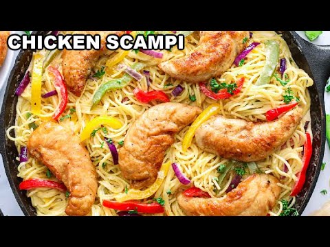 Chicken Scampi Recipe (Olive Garden Copycat)