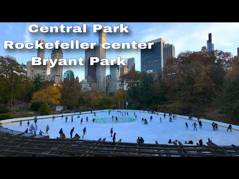 Walking The Top 3 Ice Skating Rinks in NYC Join Me for an Autumn Adventure!