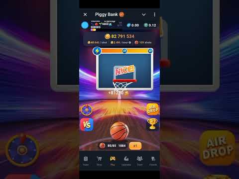 Piggy Bank Airdrop | Start Shooting Hoops And Earn $BALLS Token | Free Crypto Mining Bot