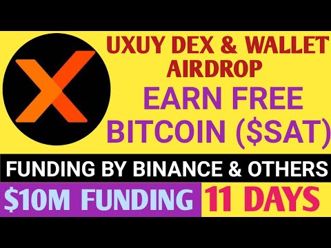 UXUY AIRDROP | BITCOIN FREE AIRDROP $SAT | UXUY WALLET AIRDROP | NEW WALLET AIRDROP