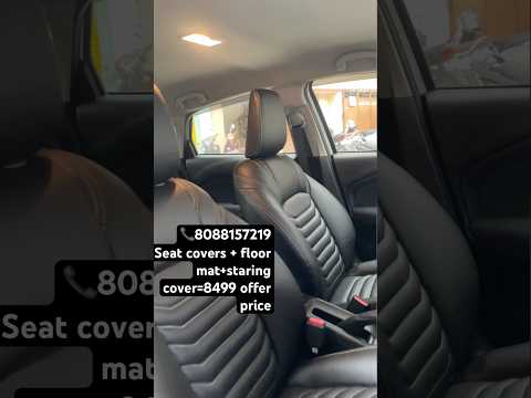 Customised Car seat covers in best offer price jc road💥#trendingshorts #youtubeshorts #explore