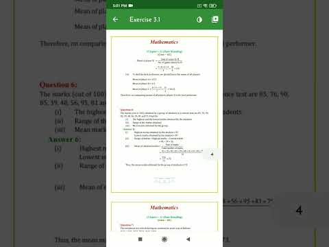 Class 7 Maths Chapter 3 Data Handling Exercise 3.1 Solution #numericalreasoning #arithmetic