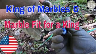 Marble King & A Marble Fit for a King - Dump Digging Maine - Crap Art