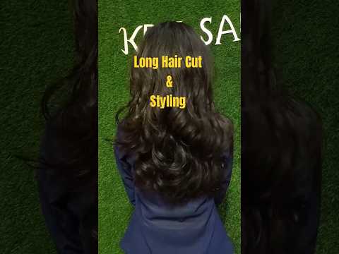 Long Hair Cut Look l Layer Cut And Styling l Long Hair Cut #haircut #shorts #shortsviral #trending