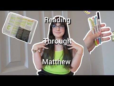 Reading through Matthew?! 🩷✝️🌸