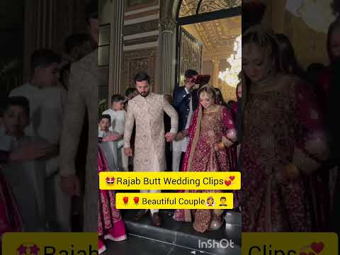 Rajab Butt Ke Shadi🥳😍#beautiful #couple #socialmedia #personality #viralvideo#fypage