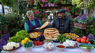 Countryside Morning ☀️: Delicious Village Breakfast 🍳